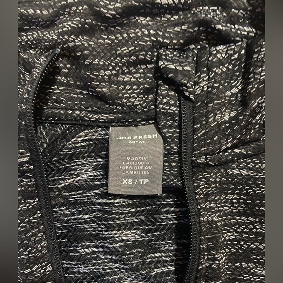 Joe Fresh Black and White Active Jacket - Picture 3 of 3